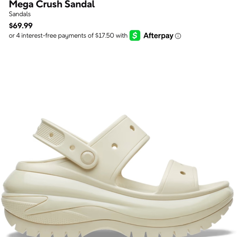 Crocs Mega Crush sandal